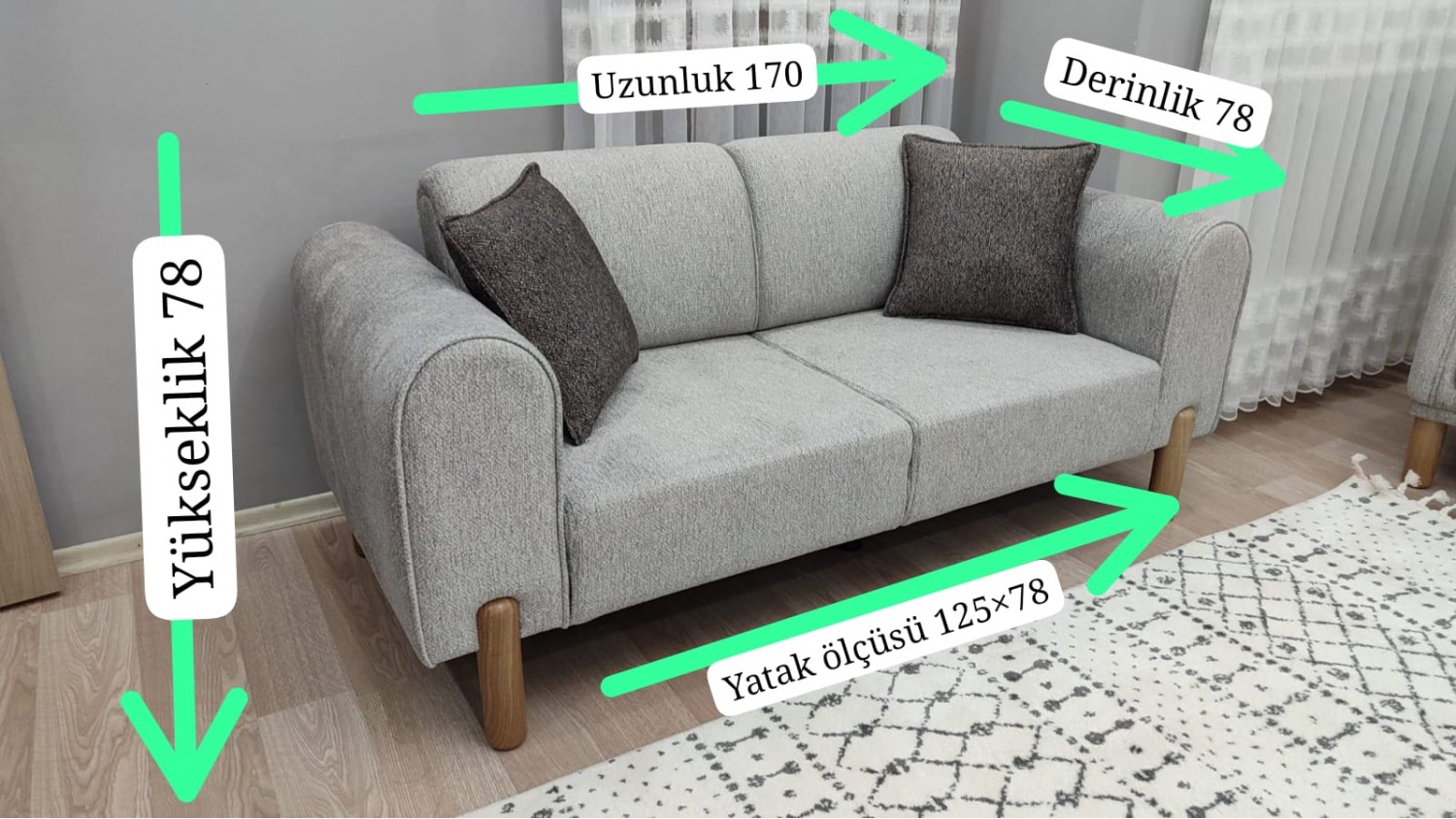 Mimoza Bohem Koltuk Takımı