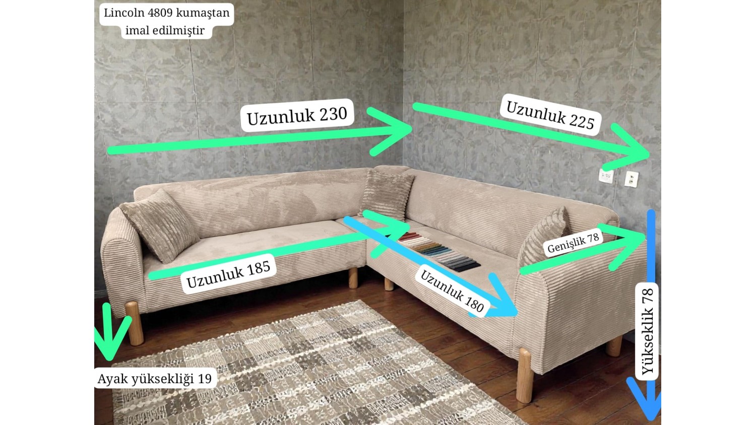 Mimoza Köşe Koltuk