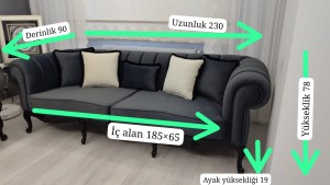 Roma Chester Koltuk Takımı